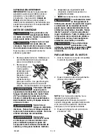 Preview for 34 page of DeVillbiss Air Power Company PowerBack A04669 Operator'S Manual