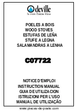 Preview for 1 page of deville C07722 Instruction Manual