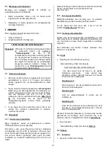 Preview for 41 page of deville C07831 Installation And Utilisation Manual