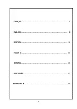 Preview for 2 page of deville C07832 Manual Utilisation