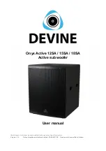 Предварительный просмотр 1 страницы Devine 9000-0035-1553 User Manual