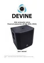 Devine 9000-0060-9026 User Manual preview