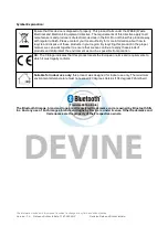 Предварительный просмотр 5 страницы Devine 9000-0061-1318 User Manual