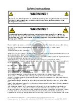 Предварительный просмотр 2 страницы Devine Artis Series User Manual