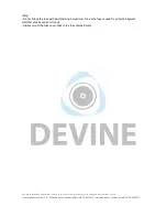 Предварительный просмотр 4 страницы Devine B115A User Manual