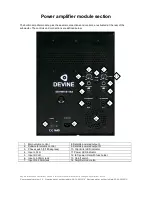 Предварительный просмотр 8 страницы Devine B115A User Manual