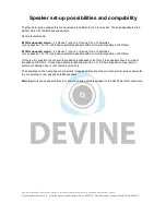 Предварительный просмотр 10 страницы Devine B115A User Manual