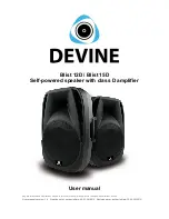 Devine Blist 12D User Manual предпросмотр