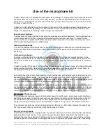 Предварительный просмотр 3 страницы Devine MIC-DS User Manual