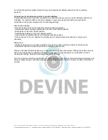 Предварительный просмотр 4 страницы Devine MIC-DS User Manual