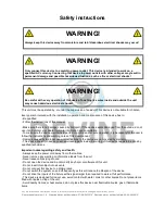 Preview for 2 page of Devine MX-4 User Manual