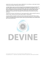 Preview for 9 page of Devine MX-4 User Manual