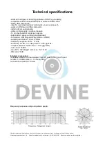 Предварительный просмотр 7 страницы Devine USB 50 User Manual