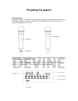 Предварительный просмотр 3 страницы Devine WMD 168 User Manual