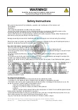 Preview for 3 page of Devine WMD-168MKII-B User Manual