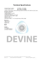 Preview for 9 page of Devine WMD-168MKII-B User Manual