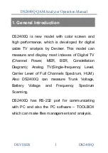 Preview for 9 page of Deviser 2400-DL Operation Manual