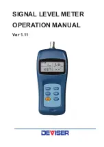 Preview for 1 page of Deviser DS2002 Operation Manual