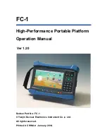 Deviser FC-1 Operation Manual предпросмотр