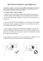 Preview for 3 page of DEVOLA DVCO60P User Manual