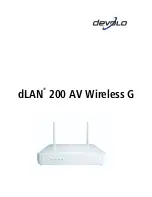 Devolo dLAN 200 AV Wireless G User Manual предпросмотр