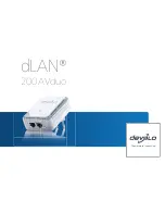 Devolo dLAN 200 AVduo Quick Manual предпросмотр