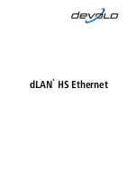 Devolo dLAN Highspeed Ethernet User Manual предпросмотр