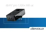 Devolo dlan pro 1200+ wifi ac Manual предпросмотр