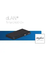 Предварительный просмотр 1 страницы Devolo dLAN TV Sat 2400-Cl+ User Manual