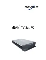 Preview for 1 page of Devolo dLAN TV Sat PC User Manual