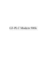 Preview for 2 page of Devolo G3-PLC Modem 500k User Manual