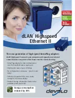 Devolo Highspeed Ethernet II Brochure preview