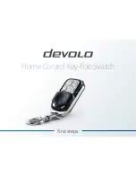 Devolo Home Control Key-Fob Switch First Steps preview