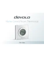 Preview for 1 page of Devolo Home Control Room Thermostat First Steps