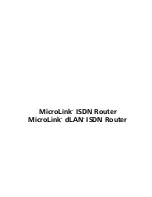 Preview for 1 page of Devolo MicroLink dLAN ISDN Router User Manual