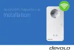 Devolo WiFi Repeater+ ac Installation Manual preview