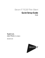 Preview for 14 page of Devon IT TC2D Quick Setup Manual