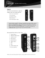 Предварительный просмотр 2 страницы Devon IT TC5c Quick Start Manual