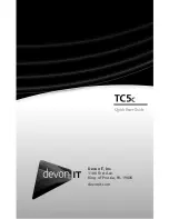 Предварительный просмотр 12 страницы Devon IT TC5c Quick Start Manual