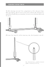 Предварительный просмотр 15 страницы Devon&Devon Etoile Console Assembly Instructions Manual