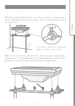 Предварительный просмотр 18 страницы Devon&Devon Etoile Console Assembly Instructions Manual