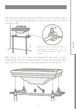 Предварительный просмотр 28 страницы Devon&Devon Etoile Console Assembly Instructions Manual