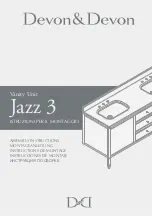 Devon&Devon Jazz 3 Vanity Unit Assembly Instructions Manual preview