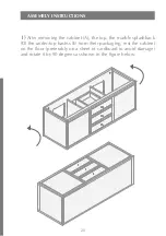 Preview for 21 page of Devon&Devon Jazz 3 Vanity Unit Assembly Instructions Manual