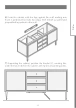 Preview for 24 page of Devon&Devon Jazz 3 Vanity Unit Assembly Instructions Manual