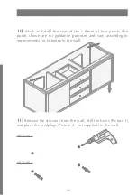 Preview for 27 page of Devon&Devon Jazz 3 Vanity Unit Assembly Instructions Manual