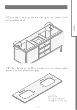 Preview for 28 page of Devon&Devon Jazz 3 Vanity Unit Assembly Instructions Manual