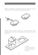 Preview for 29 page of Devon&Devon Jazz 3 Vanity Unit Assembly Instructions Manual