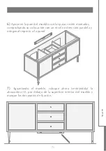 Preview for 72 page of Devon&Devon Jazz 3 Vanity Unit Assembly Instructions Manual