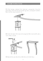 Preview for 13 page of Devon&Devon Marlene Assembly Instructions Manual